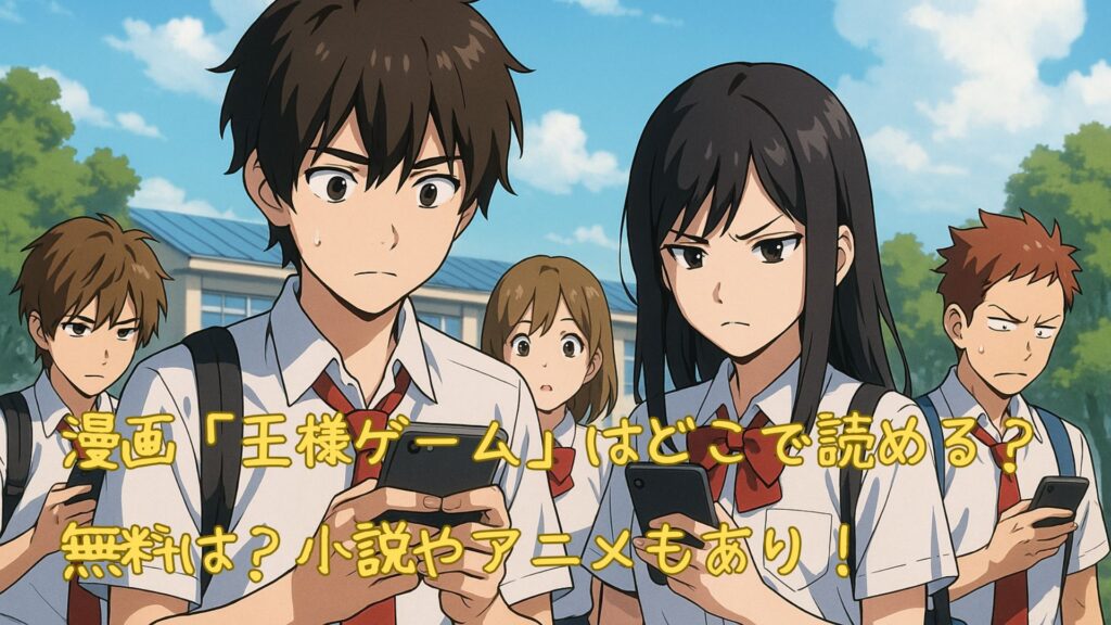 漫画「王様ゲーム」はどこで読める