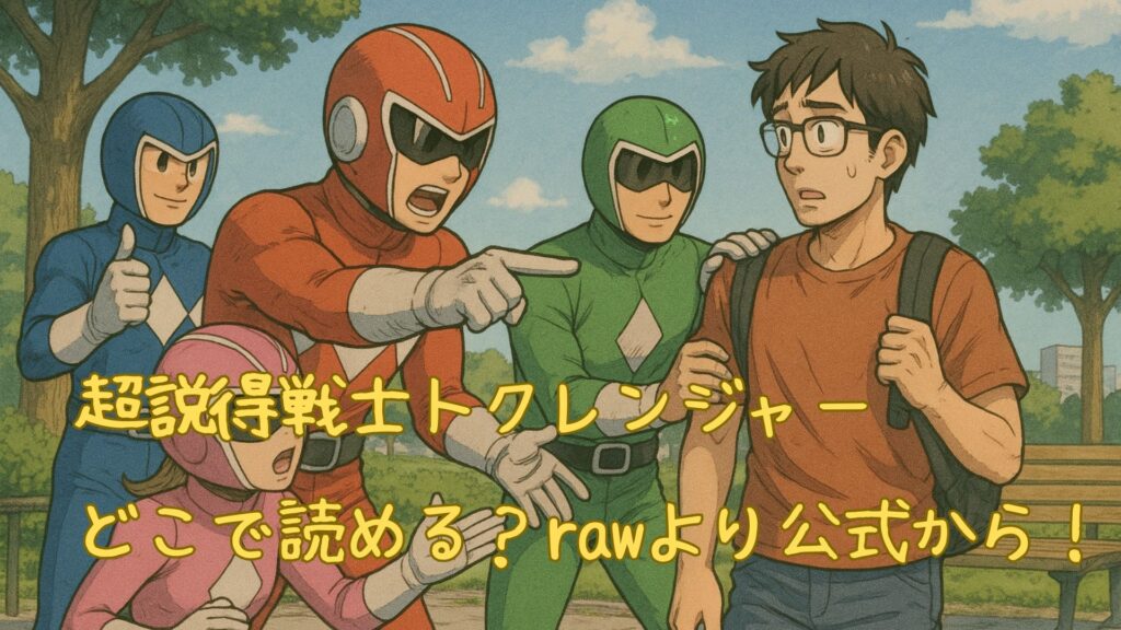 超説得戦士トクレンジャーはどこで読める
