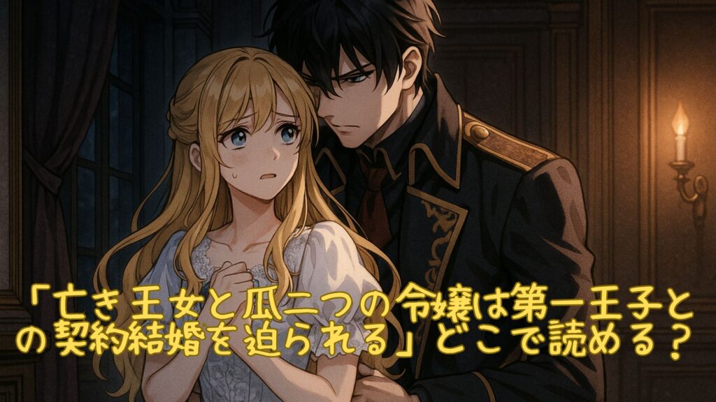 亡き王女と瓜二つの令嬢は第一王子との契約結婚を迫られるはどこで読める