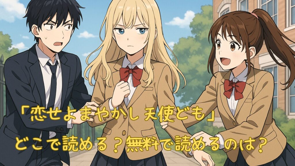 「恋せよまやかし天使ども」はどこで読める