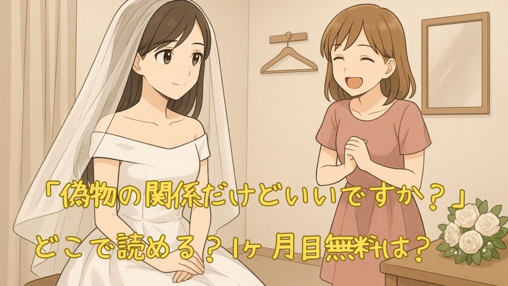 「偽物の関係だけどいいですか？」はどこで読める