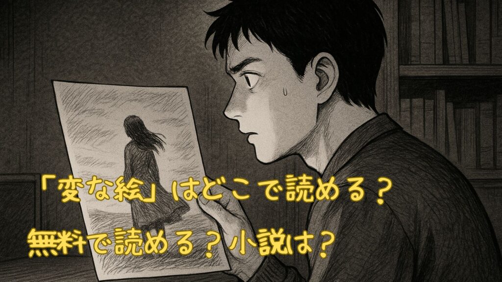 「変な絵」はどこで読める