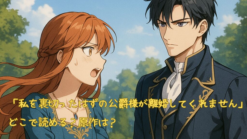 「私を裏切ったはずの公爵様が離婚してくれません」はどこで読める