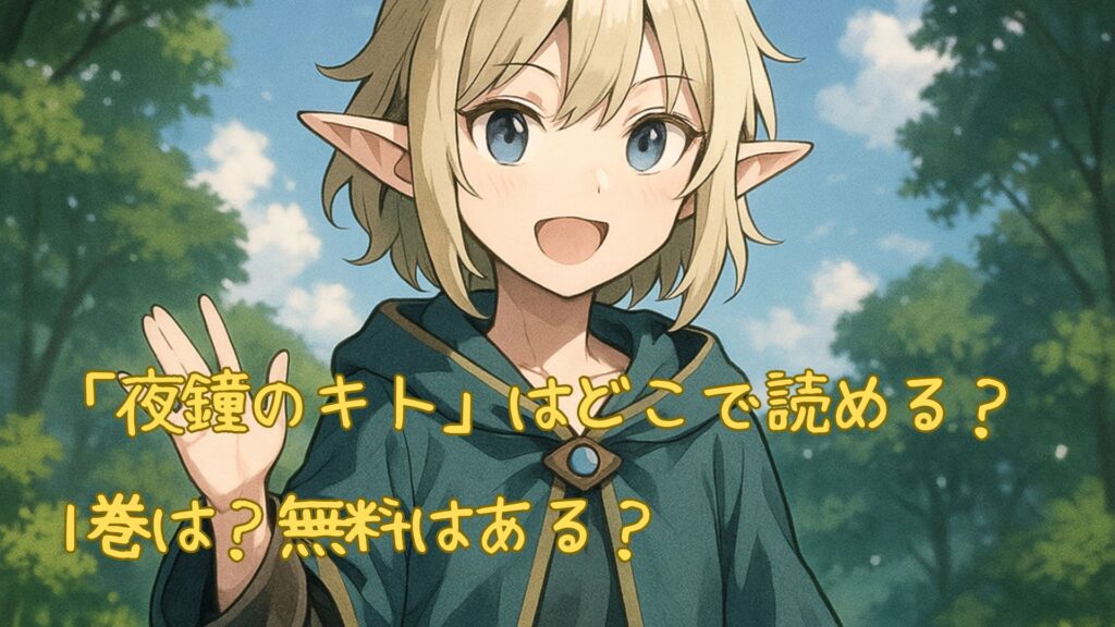 「夜鐘のキト」はどこで読める