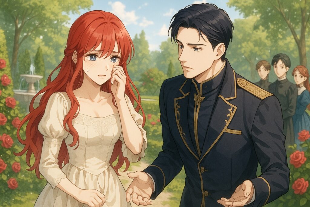 「赤髪の花嫁は冷酷公爵に偽りさえも溺愛される」の原作小説