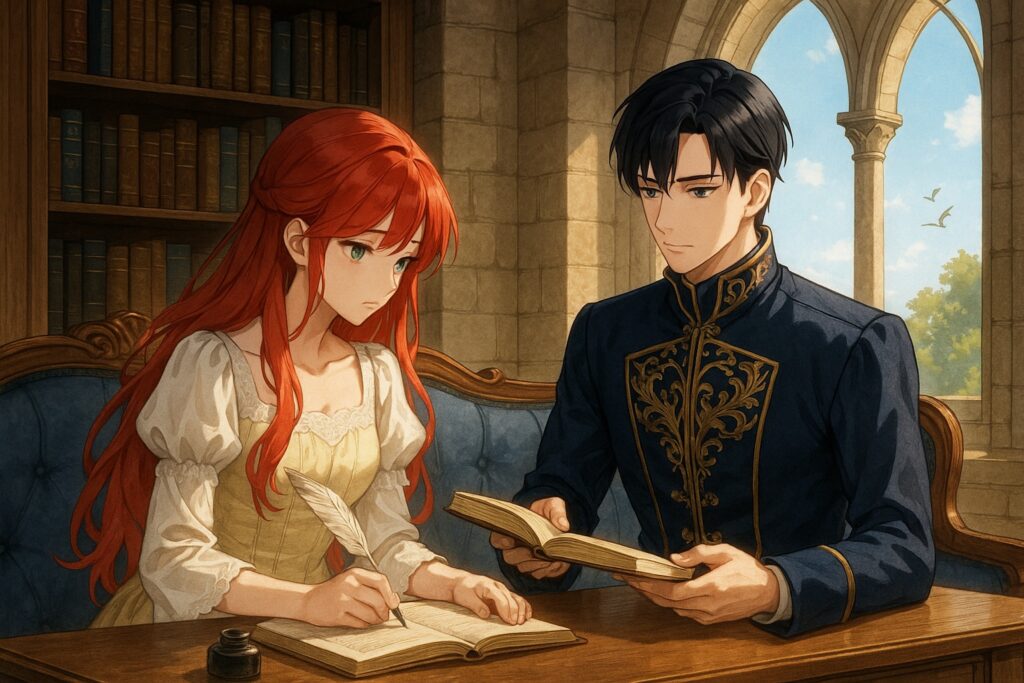 「赤髪の花嫁は冷酷公爵に偽りさえも溺愛される」はブックライブから