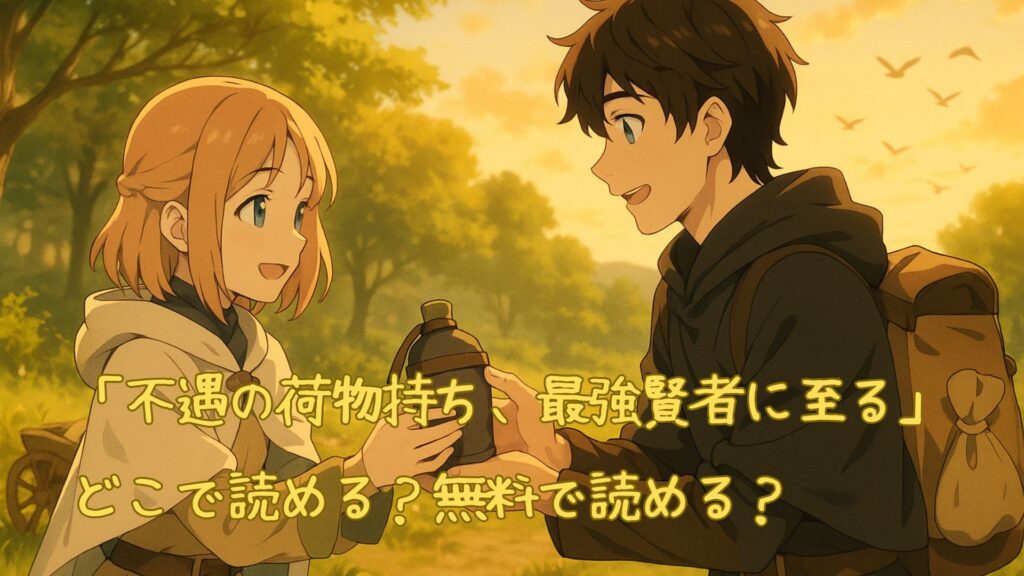 「不遇の荷物持ち、最強賢者に至る」はどこで読める
