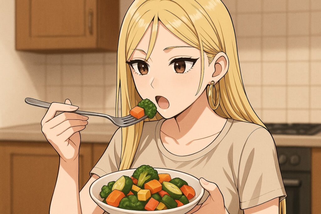 「ギャルも野菜も食わず嫌い」