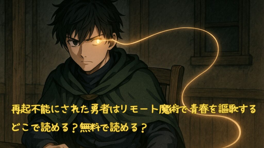 「再起不能にされた勇者はリモート魔術で青春を謳歌する」はどこで読める
