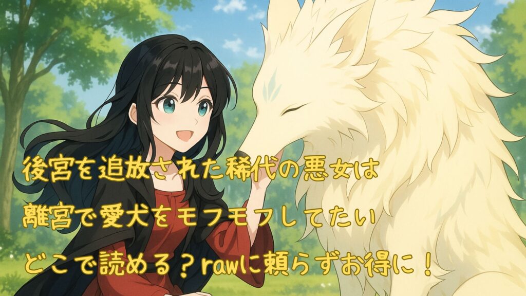 「後宮を追放された稀代の悪女は離宮で愛犬をモフモフしてたい」はどこで読める