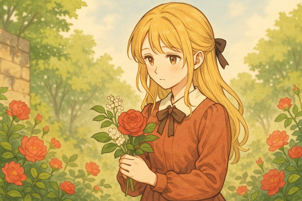 つたない恋でも花に綴れば