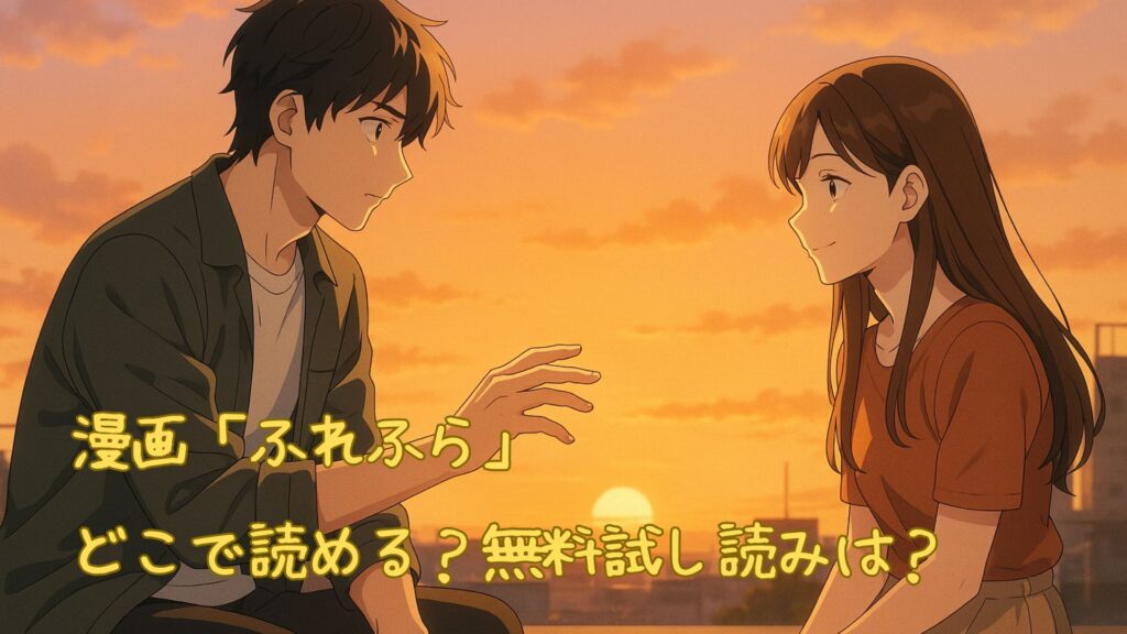 漫画「ふれふら」はどこで読める