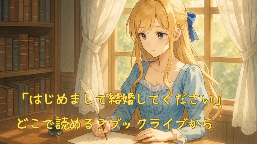 「はじめまして結婚してください」はどこで読める