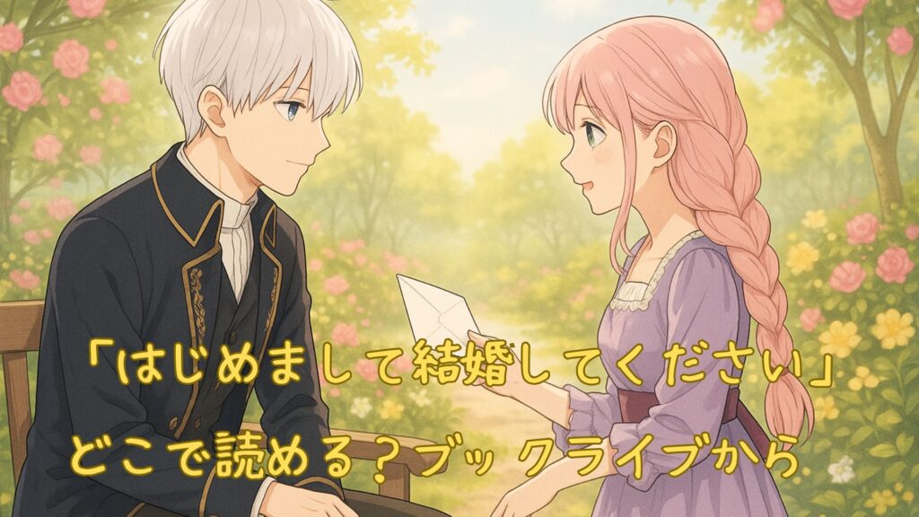 「はじめまして結婚してください」はどこで読める