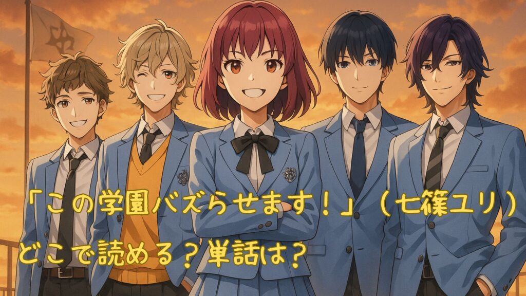 「この学園バズらせます！」はどこで読める