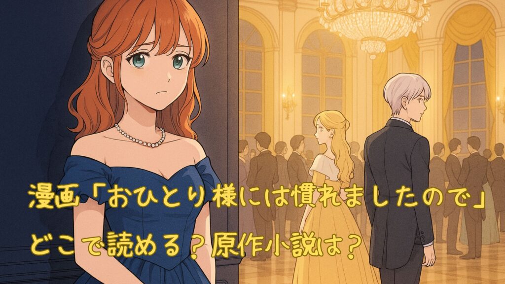 「おひとり様には慣れましたので」はどこで読める