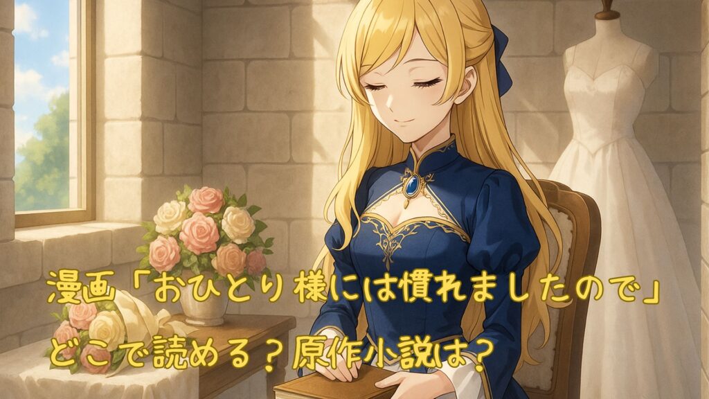 漫画「おひとり様には慣れましたので」はどこで読める