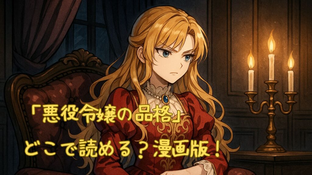 「悪役令嬢の品格」はどこで読める