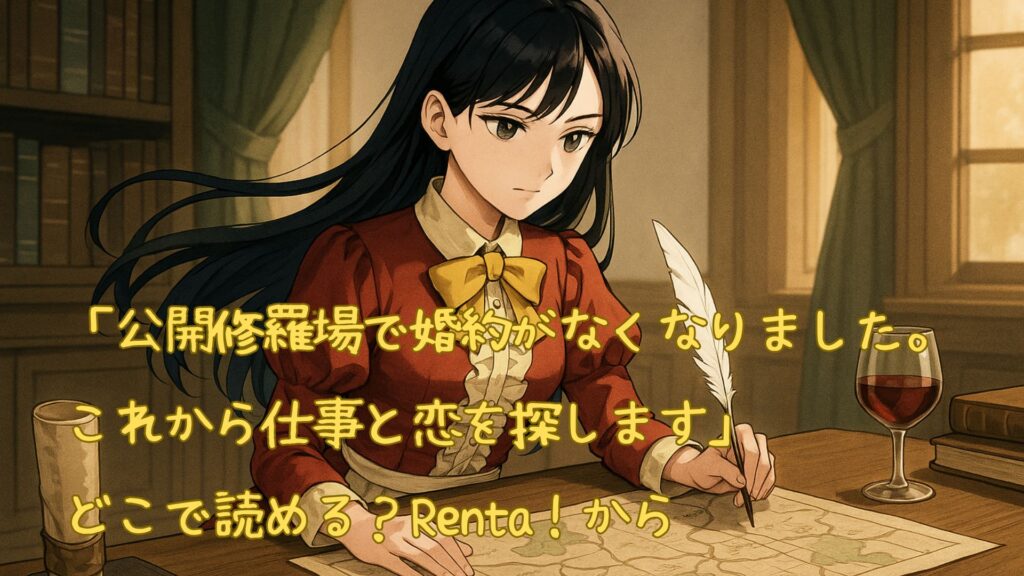「公開修羅場で婚約がなくなりました。これから仕事と恋を探します」はどこで読める