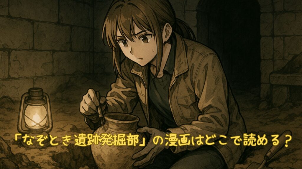 「なぞとき遺跡発掘部」はどこで読める