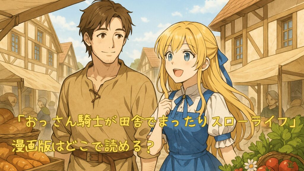 漫画「おっさん騎士が田舎でまったりスローライフ」はどこで読める