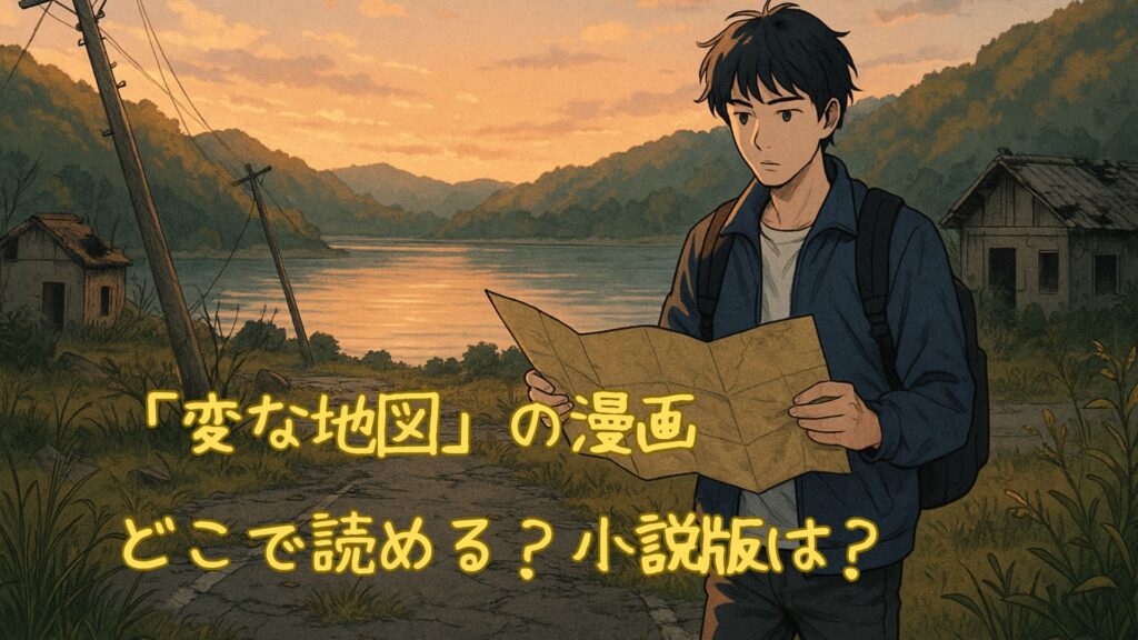 「変な地図」の漫画はどこで読める