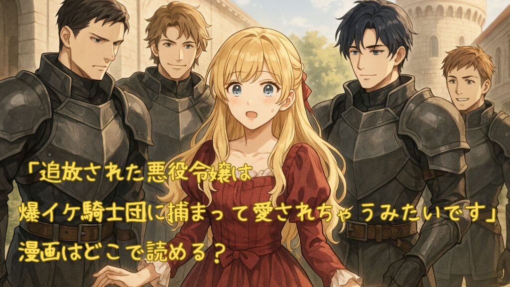 「追放された悪役令嬢は爆イケ騎士団に捕まって愛されちゃうみたいです」はどこで読める