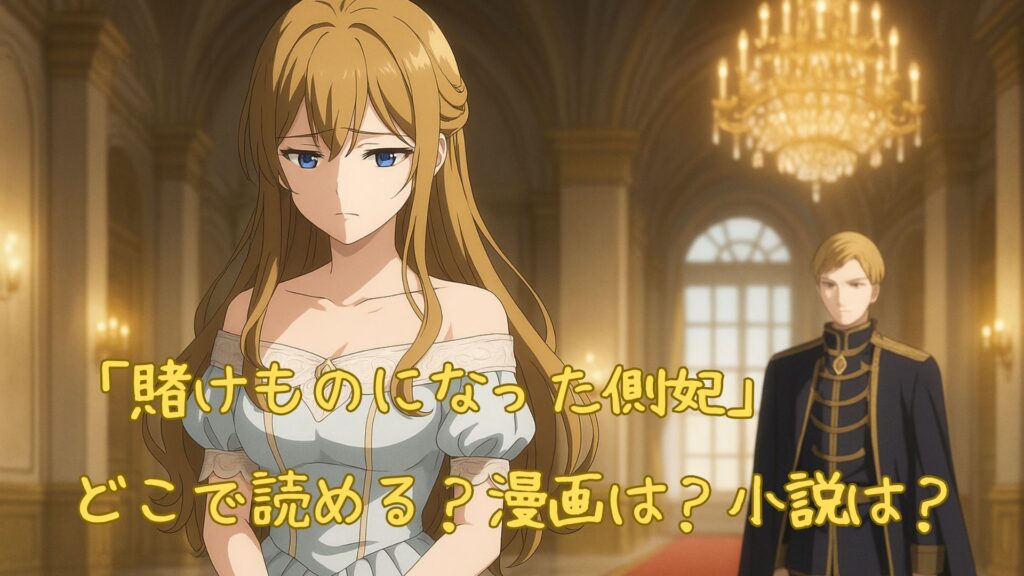 「賭けものになった側妃」はどこで読める？