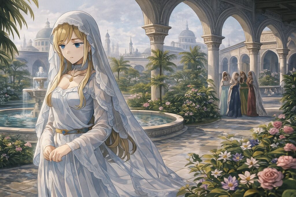 「賭けものになった側妃」の漫画