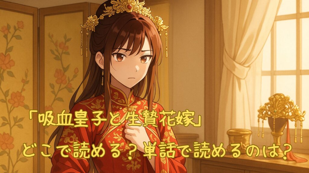 「吸血皇子と生贄花嫁」はどこで読める