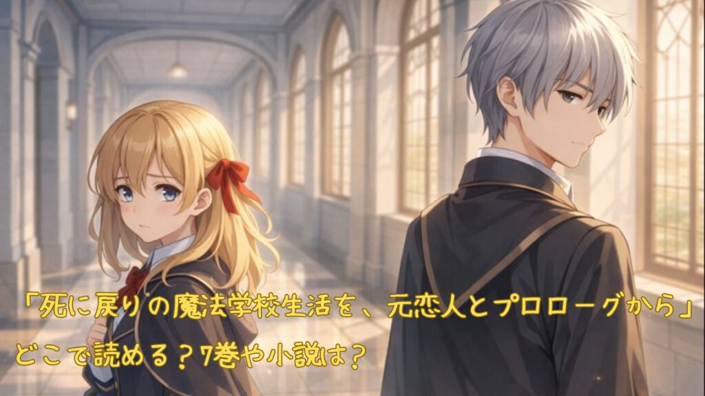 「死に戻りの魔法学校生活を、元恋人とプロローグから」はどこで読める