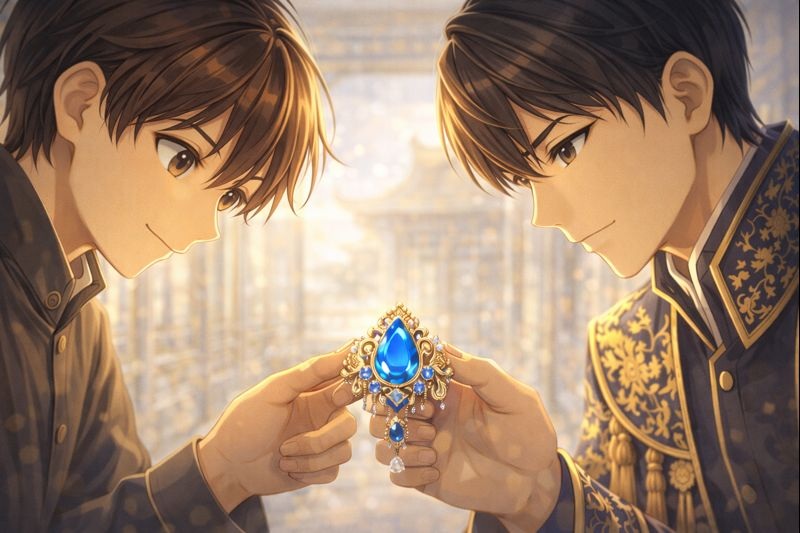 宝飾師は秘密を着飾る~辺境の姫ですが、男装して皇宮に務めます~