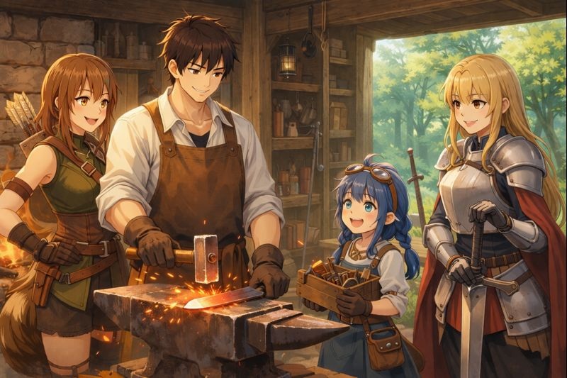 「鍛冶屋ではじめる異世界スローライフ」6巻が最新刊？