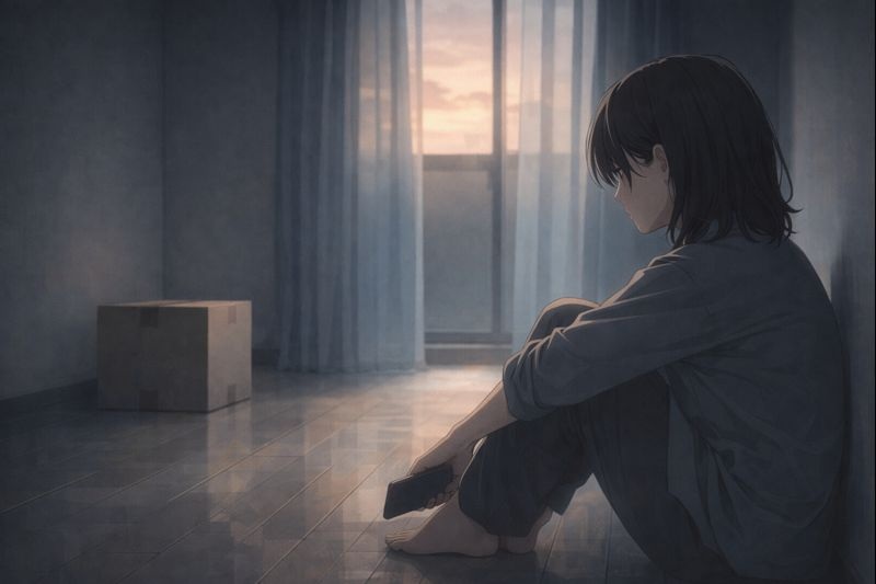 「枯れた花に涙を」韓国webtoon