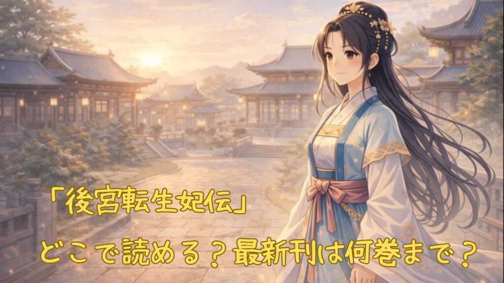「後宮転生妃伝」はどこで読める