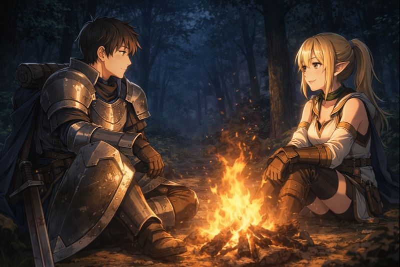 追放された転生重騎士はゲーム知識で無双する