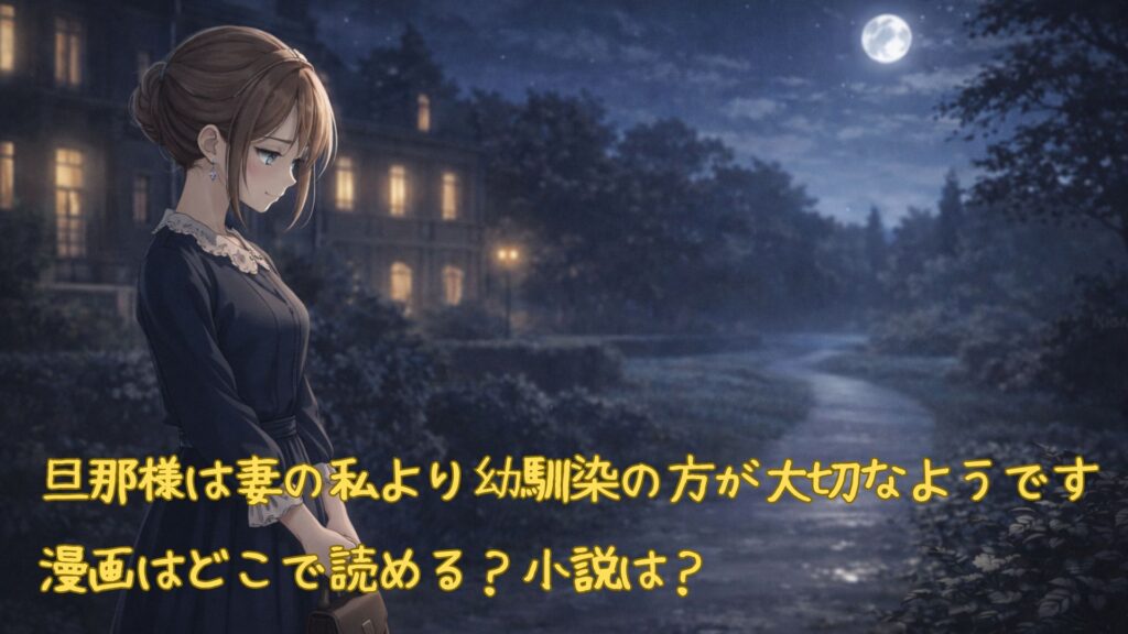 「旦那様は妻の私より幼馴染の方が大切なようです」の漫画はどこで読める