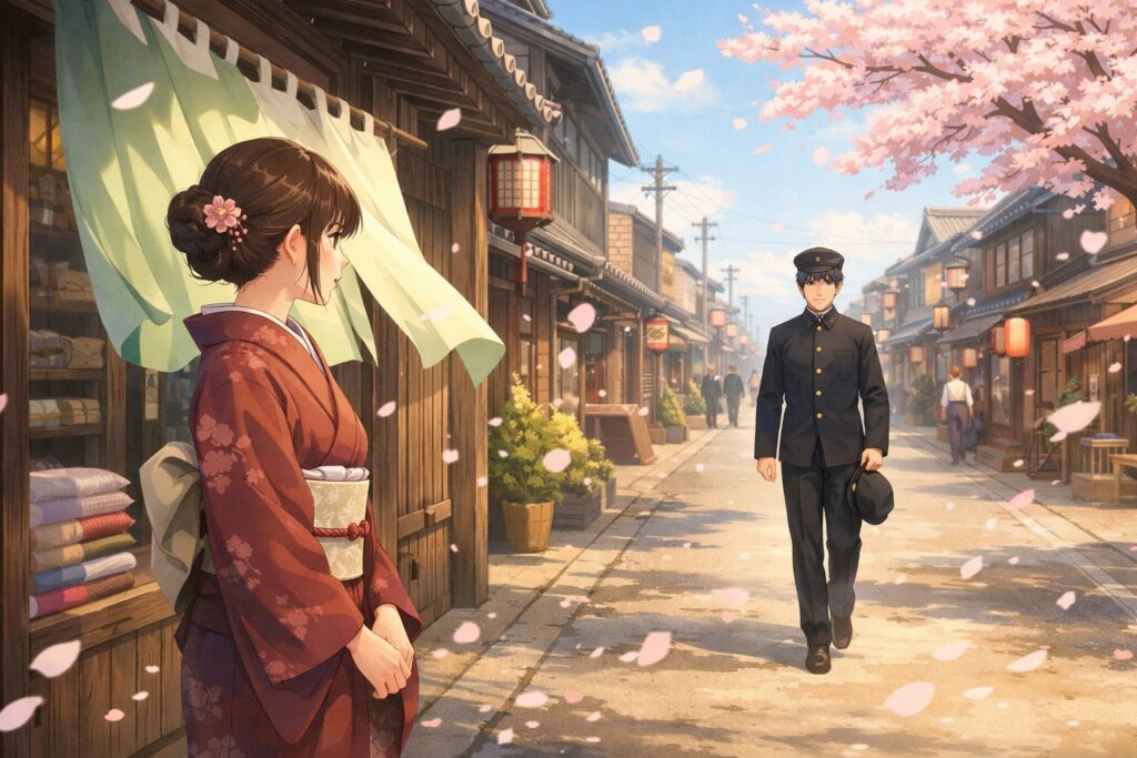 「きみにほどけて春嵐」