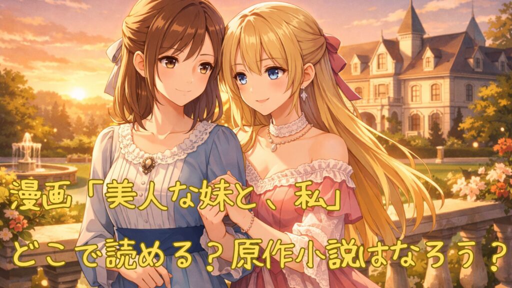 漫画「美人な妹と、私」はどこで読める