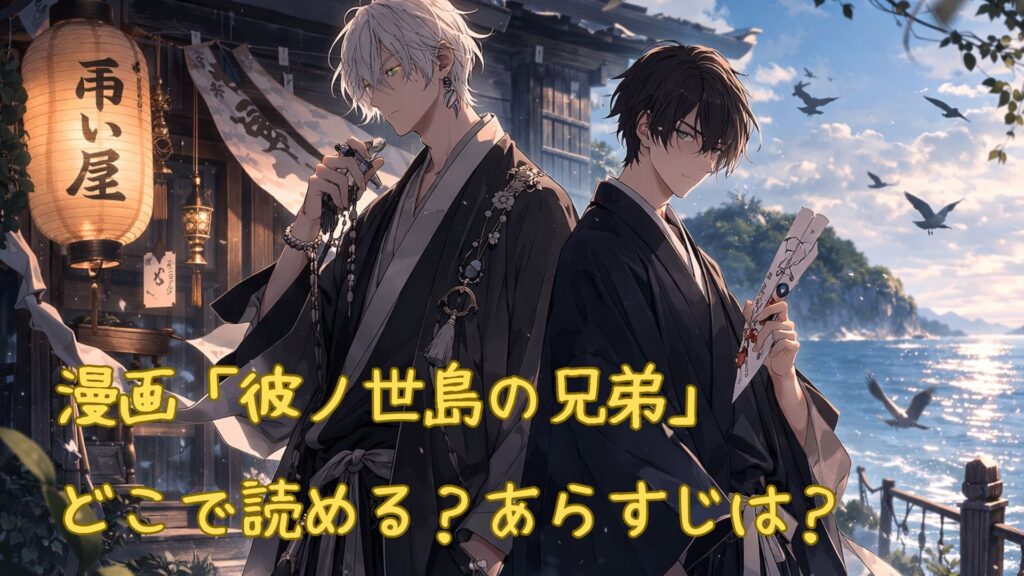 漫画「彼ノ世島の兄弟」はどこで読める
