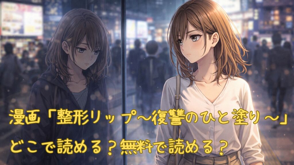 漫画「整形リップ～復讐のひと塗り～」はどこで読める