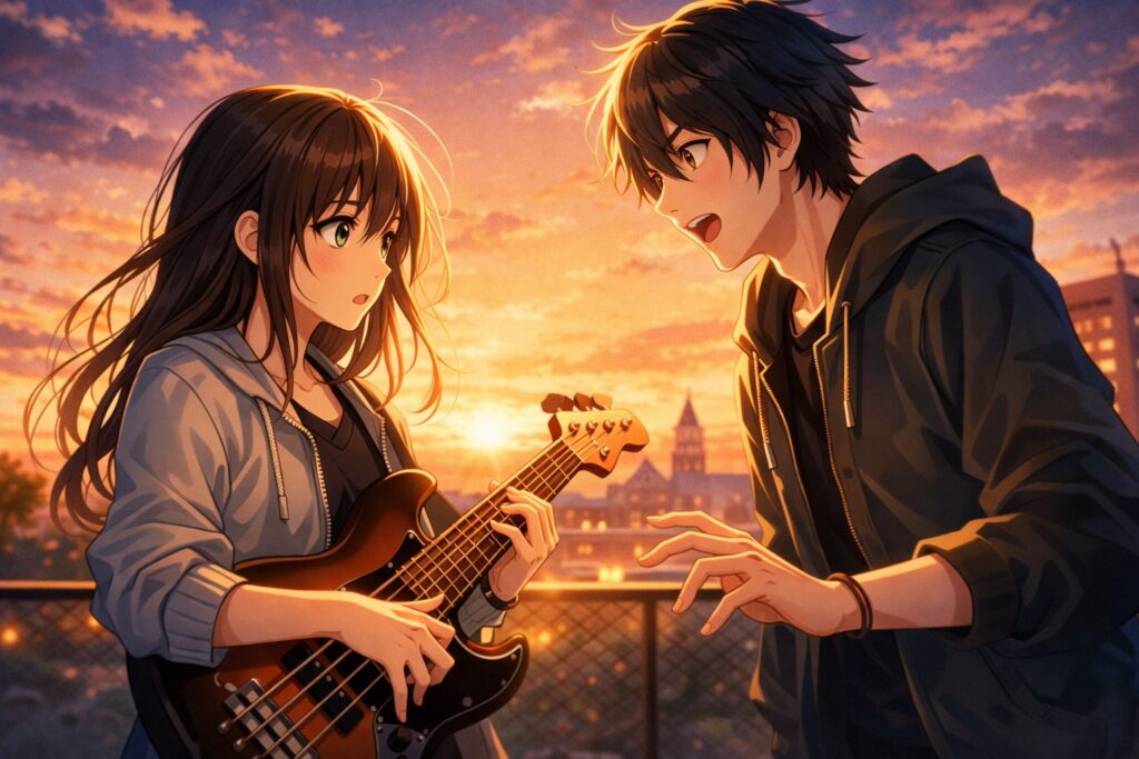 「私と星屑とベース」はどこで読める