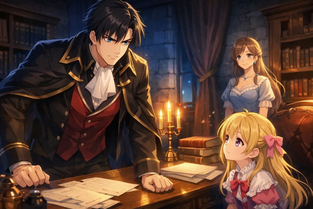 「悪役令嬢の父親に転生したので、妻と娘を溺愛します」