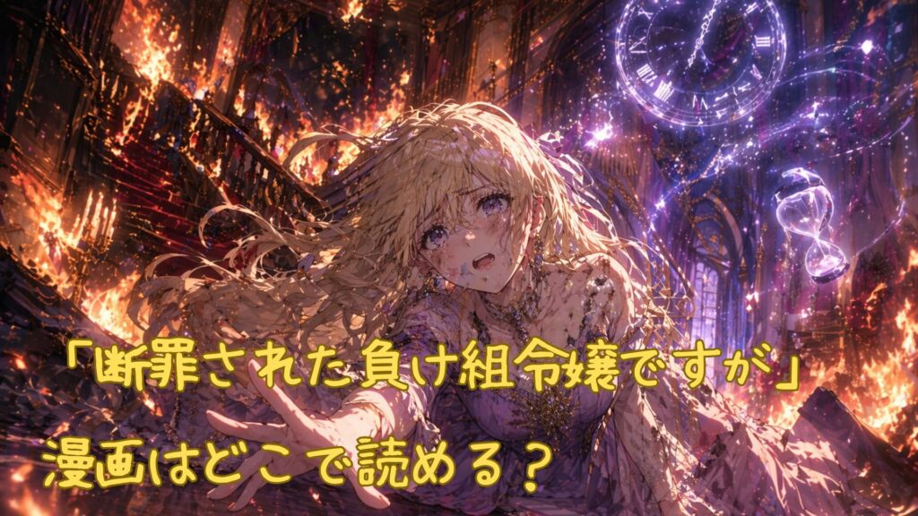 「断罪された負け組令嬢ですが」の漫画はどこで読める