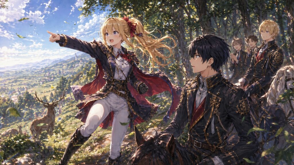 「じゃじゃ馬皇女と公爵令息」ブックライブ