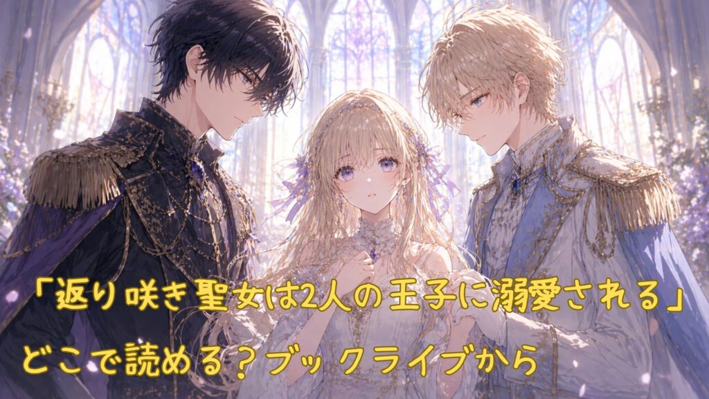 「返り咲き聖女は2人の王子に溺愛される」はどこで読める