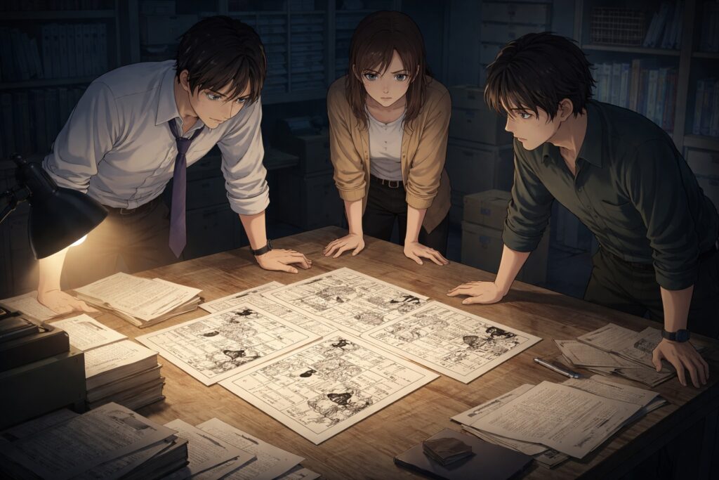 「Qこの漫画に見覚えがある方はお知らせください」のあらすじ