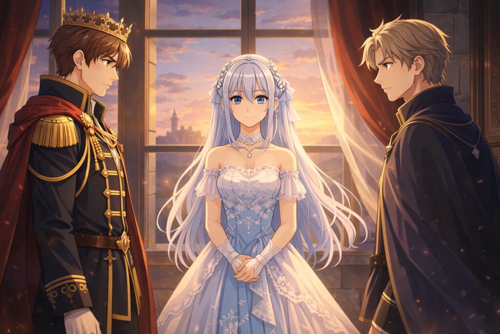 「まだらの姫と入れ替わりの王」