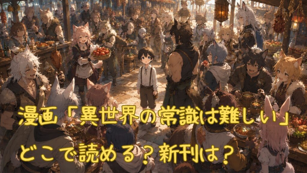漫画「異世界の常識は難しい」はどこで読める