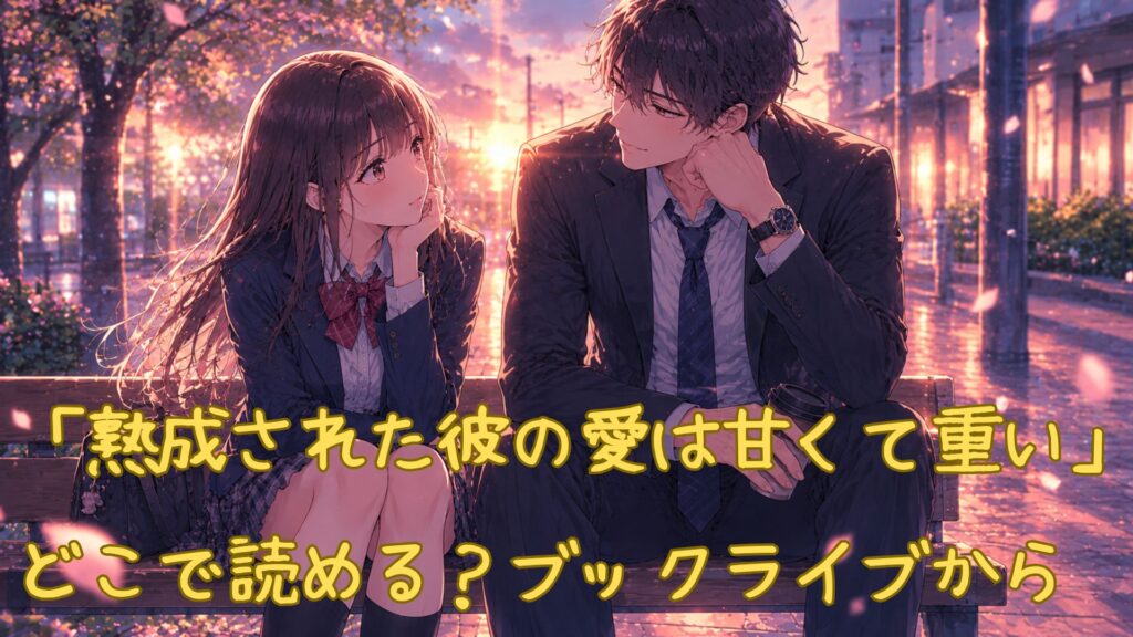 漫画「熟成された彼の愛は甘くて重い」はどこで読める